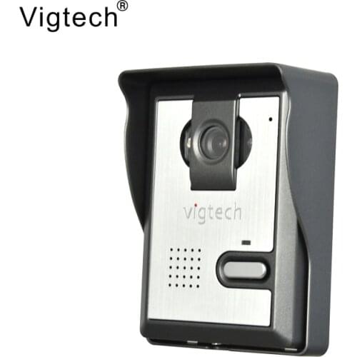 Vigtech Video Door Phone Intercom System Video Door Bell Outdoor Camera /CMOS IR Night Vision For home/apartment Free Shipping