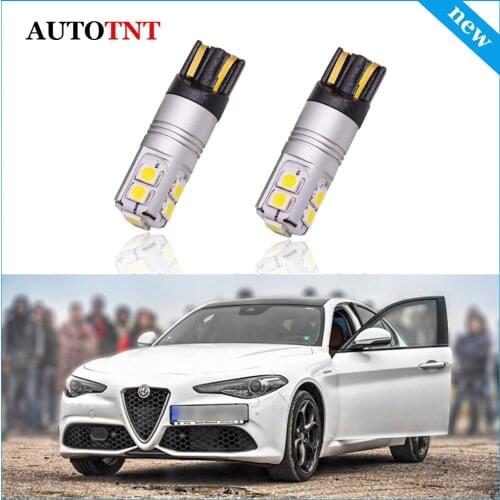 W5W T10 LED Canbus Bulbs 168 194 LED Car Light For Alfa Romeo 145 146 147 GTA 155 156 GTA Sportwagon 159 164 166 33 75 90