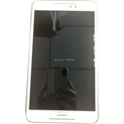 LCD LED Touch Screen Digitizer Glass Assembly with Frame For ASUS Fonepad 8 FE380CXG FE380CG FE380 K016 White tablet 076-0810