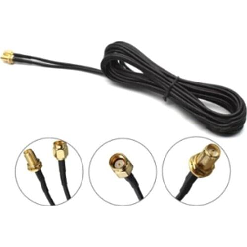 8M RG174 SMA Male To SMA Female Antenna Extension WiFi Router Cable Adapter