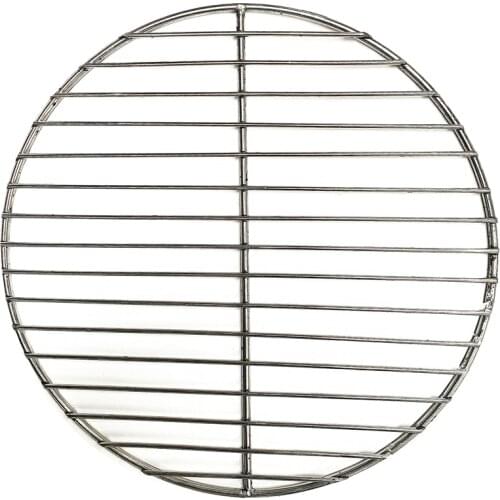Non-stick BBQ Mat Grid 304 Stainless Steel round BBQ Grill Mesh Home Roast Nets Bacon Grill Tool Iron Nets barbecue accessories