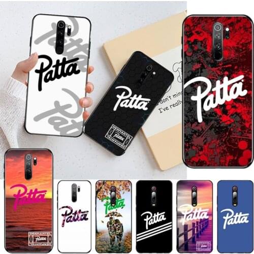 HOTCASHOP Fashion Brand Patta Phone Case for Redmi 9A 8A 7 6 6A Note 9 8 8T Pro Max Redmi 9 K20 K30 Pro