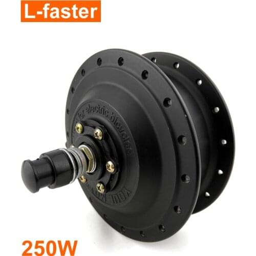 24V 36V 48V 250W Electric Bicycle Brushless Motor YOUE Hub Motor For Electric Bike Front Wheel Motor Can With Brake Disc Rotor