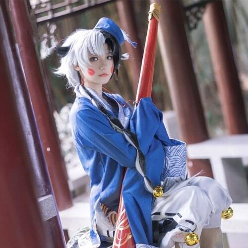 Game Food Stinky mandarin fish Cosplay Costume Bi Hai Cheng Kong Outfit Halloween Christmas Costumes For Women Men