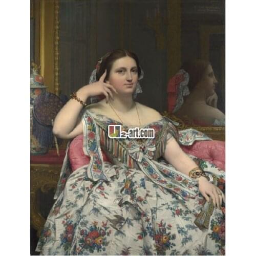 Canvas prints oil painting Quality home supply decor craft art The elegant palace lady printed for sale Figure-101