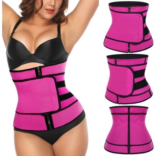 Women Men Waist Trainer Corset Shapers Slimming Belt Modeling Strap Body Shaper Slimming Corset Waist Belt Back Belt