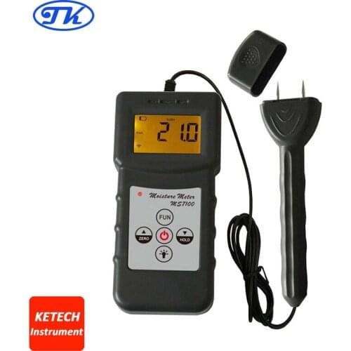MS7100 Woodwork,Paper Making ,Flakeboard,Furniture Moisture Meter