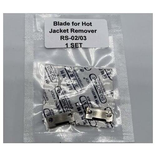 Fiber Hot Jacket Thermal Stripper RS02 RS03 Replacement blade RS02/03 Blade One Pair