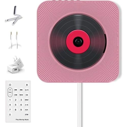 Portable Wall Mountable C-D Music Player Bluetooth C-D Player Home Player T3LB