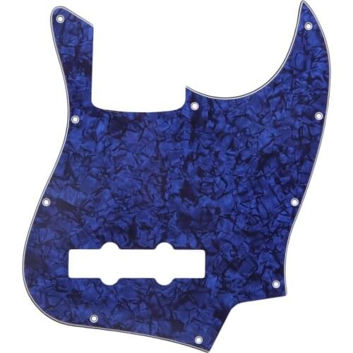 BLUE Pearl PB SCRATCHPLATE PLATE FOR JB BASS