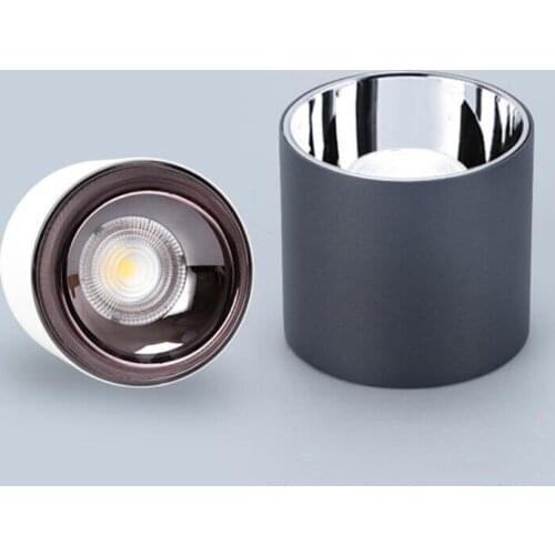 LED COB Downlight 12W 18W 30W AC 85-265V Surface Mounted Wall Spot light led for home Kitchen Bathroom Decor