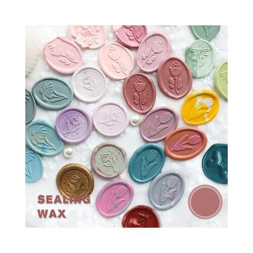 Wax Seal Stamp rose flowerCopper Head Vintage Envelope Sealing Hobby Tools DIY Sealing Wax Decoration Craft Kits