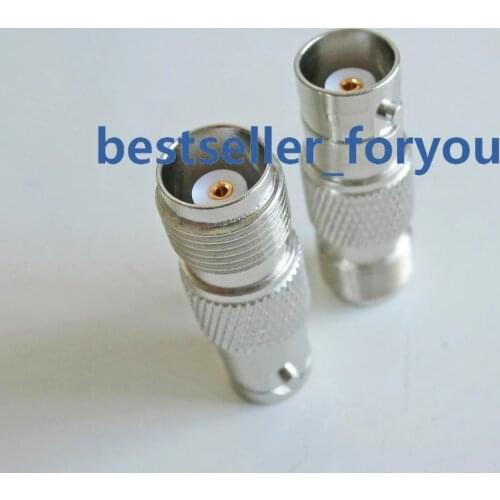 1X BNC Female To Connector TNC Female Jack RF Connector Converter Adapter