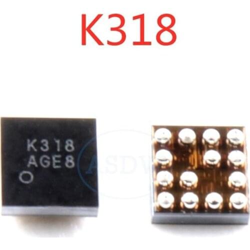 2pcs/lot New Original K318 For hongmi 4A note4x audio IC 14pins
