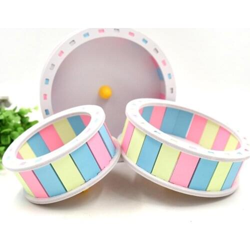 Hamster Mute Flying Saucer Exercise Wheels Golden Bear Running Disc Pet Color Disc-shaped Small Animal Sports And Fitness Toy
