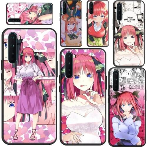 Nakano Nino Gotoubun no Hanayome Case For OPPO Realme C3 C11 C15 C21 GT 7i Q3 6 7 8 Pro Case For OnePlus 9 Pro 8 Nord 8T 7T