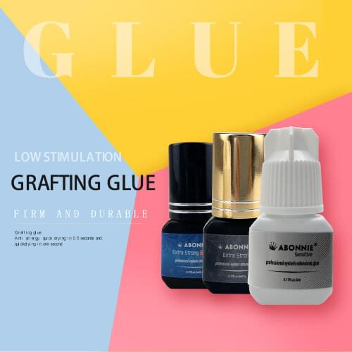 5ml 0.5-1 Seconds dry Sensitive Adhesive no odor no simulation eyelash glue for eyelash extension glue last 7-9 week