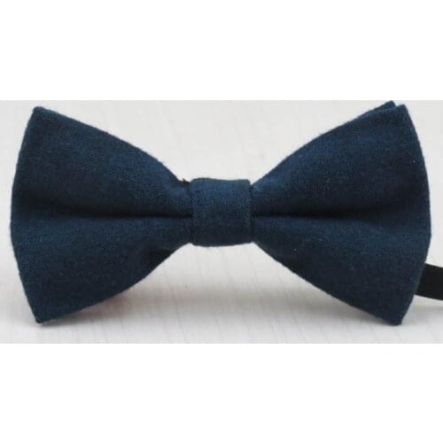 New Fashion Flower Girl Tuxedo Accessory Boys Children Bow Imitation Wool kids Bow Tie Cute Candy Colors Baby Bowtie Ties