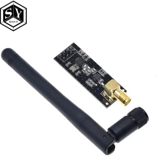 NRF24L01+PA+LNA Wireless Module with Antenna 1000 Meters Long Distance FZ0410 Adapter plate Board for 8Pin NRF24L01 Wireless