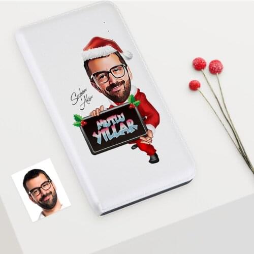 Personalized Christmas Themed Bay Caricature Of Pb-159 7000 mAh Powerbank-1