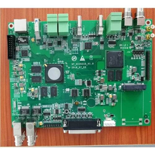 For Customized h. 265 audio and video communication board Hi3531D+XC7A75T hayes image xilinx fpga development board