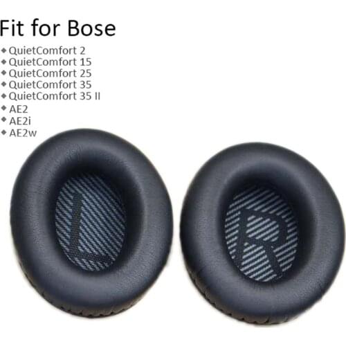 Replacement Ear pads for BOSE QC35 for QuietComfort 35 & 35 ii Headphones Memory Foam Ear Cushions High Quality with Crowbar
