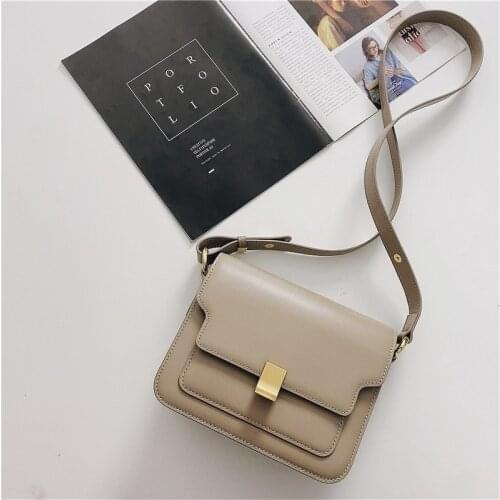 2021 New Shoulder Bag Exquisite Women Small Square Bag High Quality Leather Fashion Crossbody Bag For Women