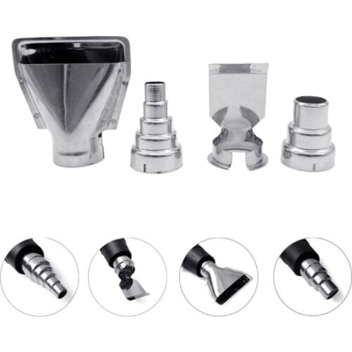 35mm Stainless Steel Heat Gun Nozzles Stainless Steel Reflector Nozzle Hot Air Gun Soldering Station Resistance Nozzle