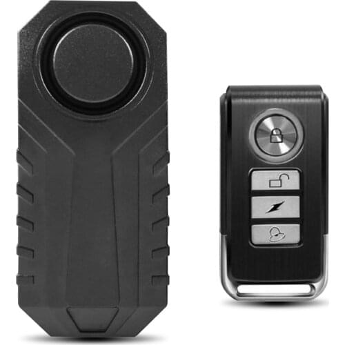 Bike Alarm Waterproof Remote Control Motorcycle Electric Car Vehicle Security Anti Lost Remind Vibration Warning Alarm Sensor