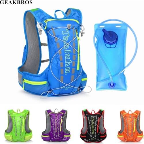 15L Cycling Backpack Lightweight Running Hydration Vest Bag Outdoor Trail Running Marathon Riding Hiking Climbing Sports Bag