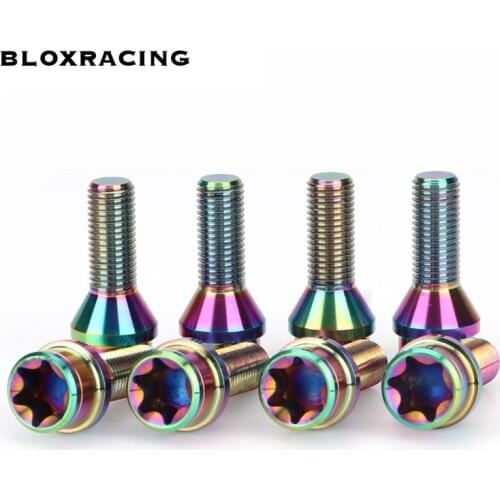 16/20pcs GR5 titanium alloy forged car tire parts wheel bolts Anti-theft bolt M12x1.5 For BMW E88/E30/E90/E36/E46/E60/E39/E34