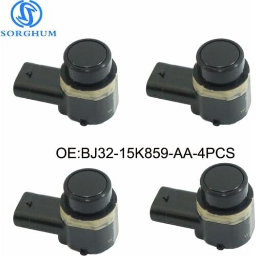 4pcs BJ32-15K859-AA Car pdc Radar Parking Sensor BJ3215K859AA For Ford 2012-2016 Land Rover Jaguar EVOQUE SPORT LR024299
