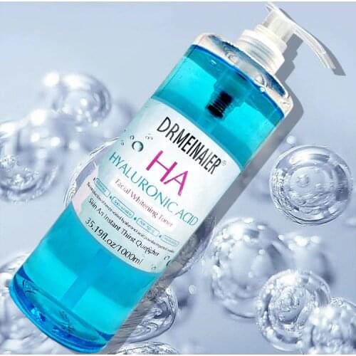 Hyaluronic acid essence 1000ml moisturizing firming essence water whitening serum pore tightening serum skin care products