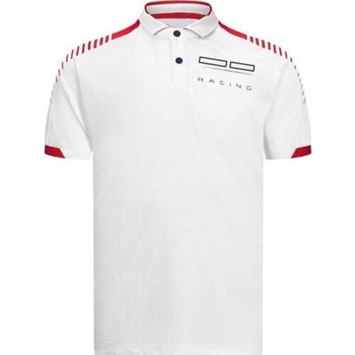 F1 T-shirt Polo Shirt 2021 Hot Style Team Casual Short-sleeved Polo Shirt Lapel Sports T-shirt Racing Suit Same Style Customizat