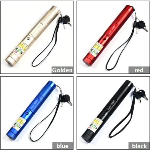 Powerful green laser sight, high-power green dot laser, adjustable focal length, 18650 battery and rechargeable burning laser