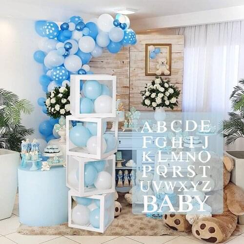 Balloon Arch Balloons Ring Stand for Baby Shower Wedding Decoration Balloons Round Hoop holder Birthday Party Balloon Boxes