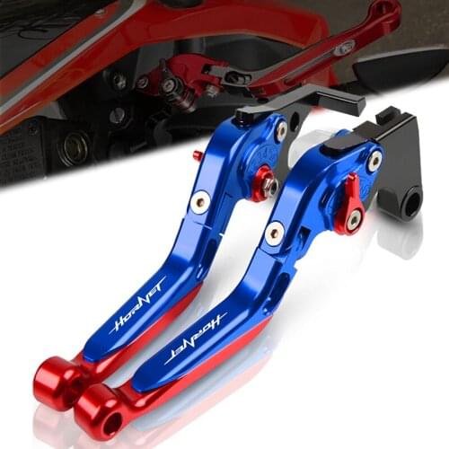 Clutch Brake Lever FOR HONDA CB599 CB600F Motorcycle CNC Adjustable Accessories CB 599 600F HORNET 1998-2006 2005 2004 Handbrake