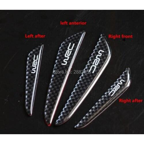 Car Styling Carbon Fiber Door Protector Door Side Edge Sticker For DAIHATSU key terios sirion yrv charade feroza car Accessories