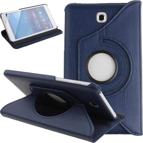 Tab 4 7.0 SM-T230 SM-T231 SM-T230 Tablet Cover 360 Rotating Flip PU Leather Case For Samsung Galaxy Tab 4 7.0 T230 T231 T235