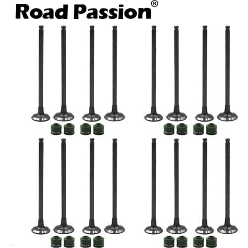 Road Passion Motorcycle Engine Parts Valve Stem & Oil Seal Kit For Kawasaki ZX250 ZXR250 1991-1999 ZXR250R 1989-91 ZR250 97-07