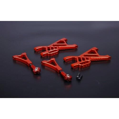 Rovan parts 1/5 gas rc baja spare parts CNC ally Rear suspension A arm set 85114