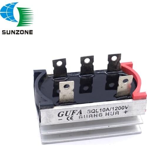 10amp Generator Rectifier SQL10A 1200V Diode Bridge Rectifier Kit For Generator 10A Iron Pin Power Diode Rectifier