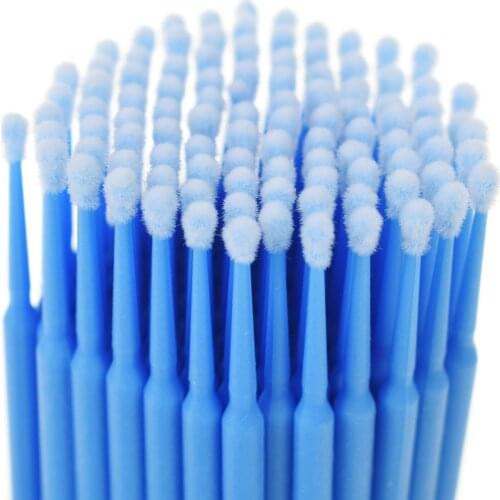 100pcs/lot Durable Micro Disposable Eyelash Extension Individual Applicators Mascara Eyelashes Brush For Women Makeup Tool