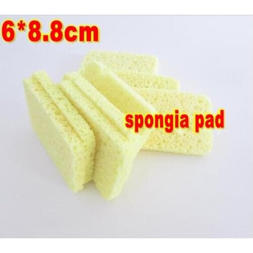 .Sponge electrode parts fit rubber physical therapy heating pad with 6*8.8cm