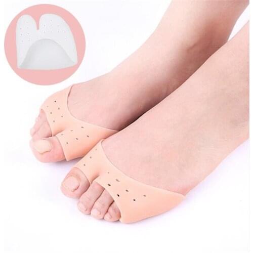 Shoe Cushion Silicone Gel Half Toe Sleeves Foot Care Elastic Pads Pain Relief For Men Women Toe Separator Forefoot Pad