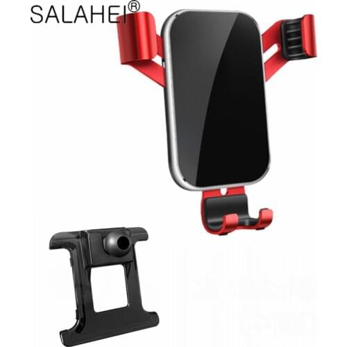 For Skoda Rapid For Smartphone High Grader Gravity Car Cell Phone Holder Air Vent Stand Clip Mount GPS Support Auto Accessories