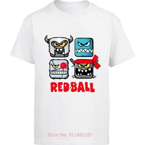 Funny t shirt novelty tshirt boys Red Ball 4 - The Crew T-shirt tee-shirt summer fashion t-shirt for birthday