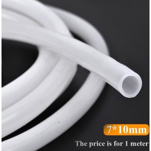 Flexible Silicone Hose, 7mm x 10mm, for Water Sensor, Water Pump and Water Cooler, for CO2 Laser Cutting Machine