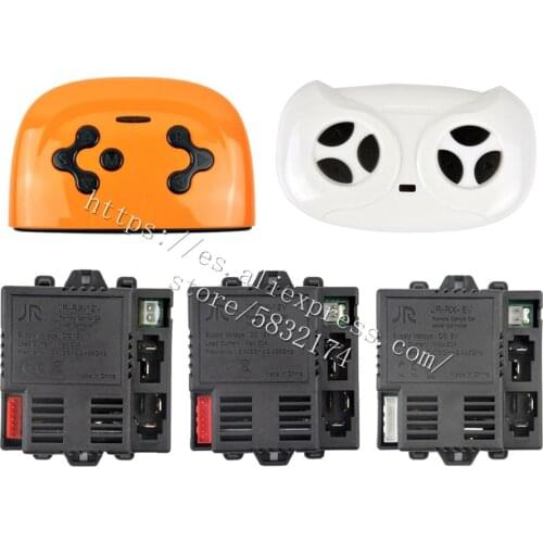 JR-RX-12V 6V ChildrenS Electric Toy Car Bluetooth Remote Control, Controller With Smooth Start Function Bluetooth Transmitter