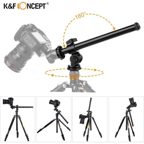 K&F Concept Magnesium Alloy Rotatable 360 Degree Rotation Center Column with Locking System compatible all kind tripods